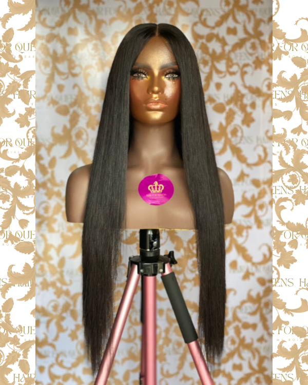 QUEEN Marj- 26 inches 2x6 Bone straight wig - Image 3