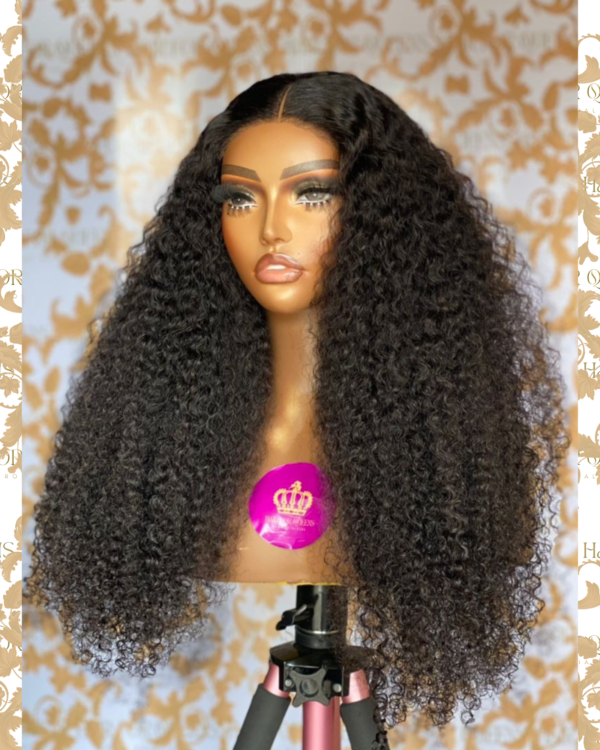 Queen Tina- 28inches 7x7 raw burmese afro curly unit - Image 2