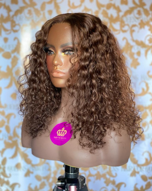 Queen Melrose- 14 inches raw curly wig unit - Image 2