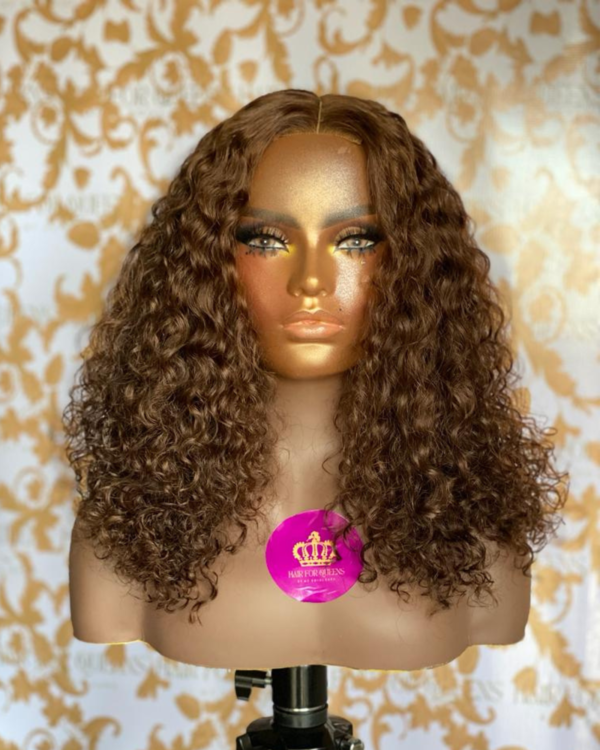 Queen Melrose- 14 inches raw curly wig unit - Image 3