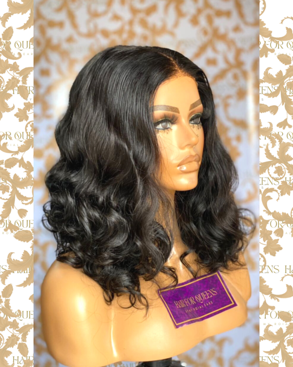 QUEEN Agnes- 14inches 4x4 raw fumi curls wig - Image 8