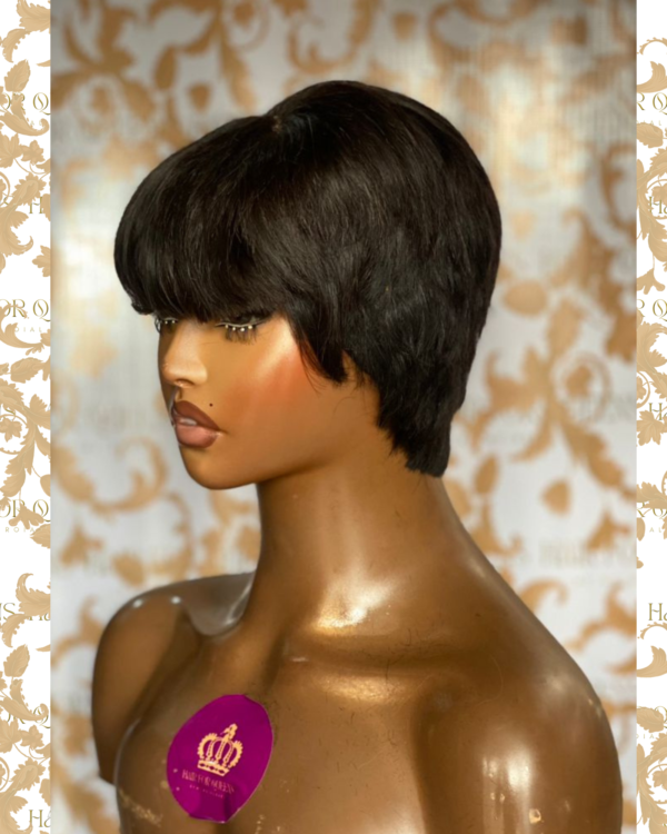 Queen Bella- Mushroom cut pixie wig unit