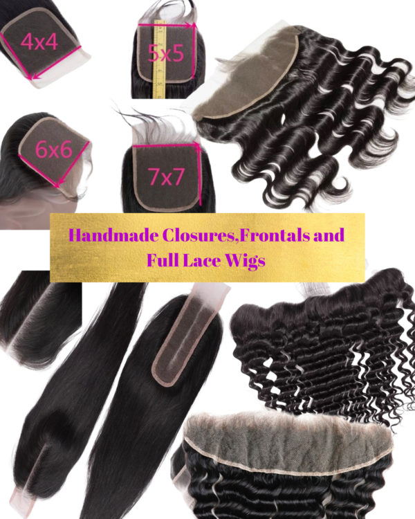 Ventilation Service- Handmade Closures, Frontals and Full Lace Wigs - Image 3