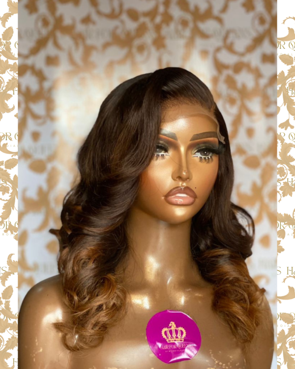 Queen Zana-north Indian 24inches hd 5x6 raw wig unit - Image 2