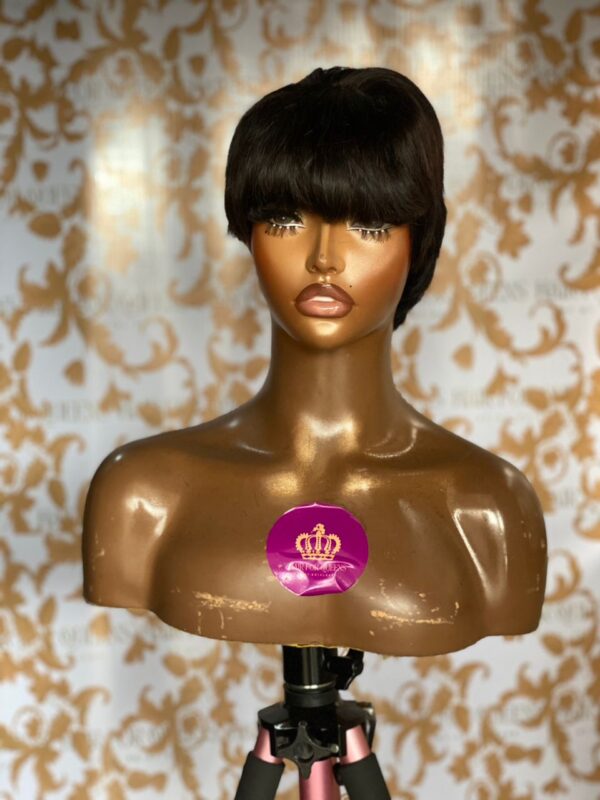 Queen Bella- Mushroom cut pixie wig unit - Image 2