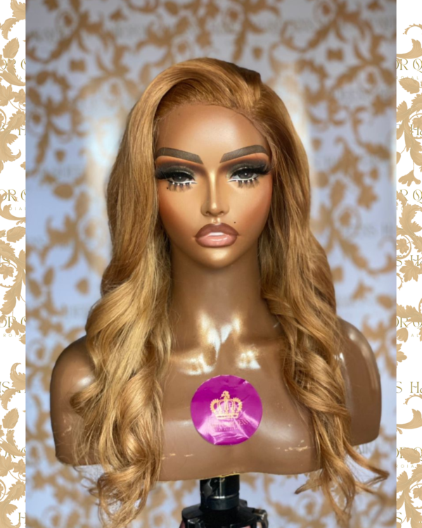 Queen Ganni- 24 inches 13x4 Korean raw wig unit