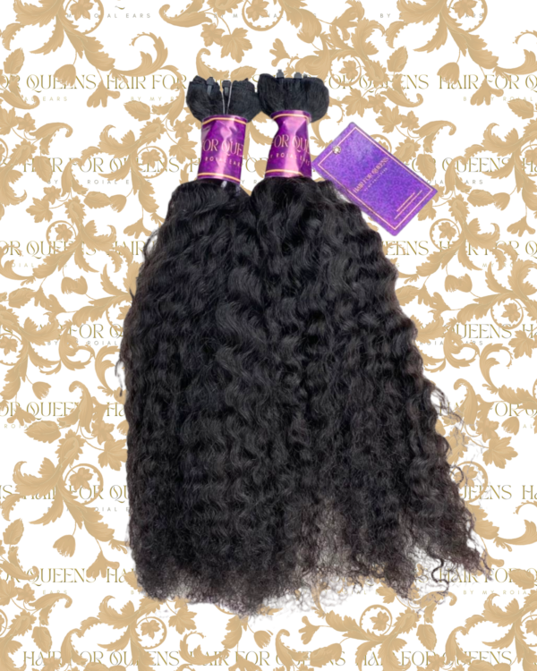 South Indian Steamed Curls (Raw Hair)