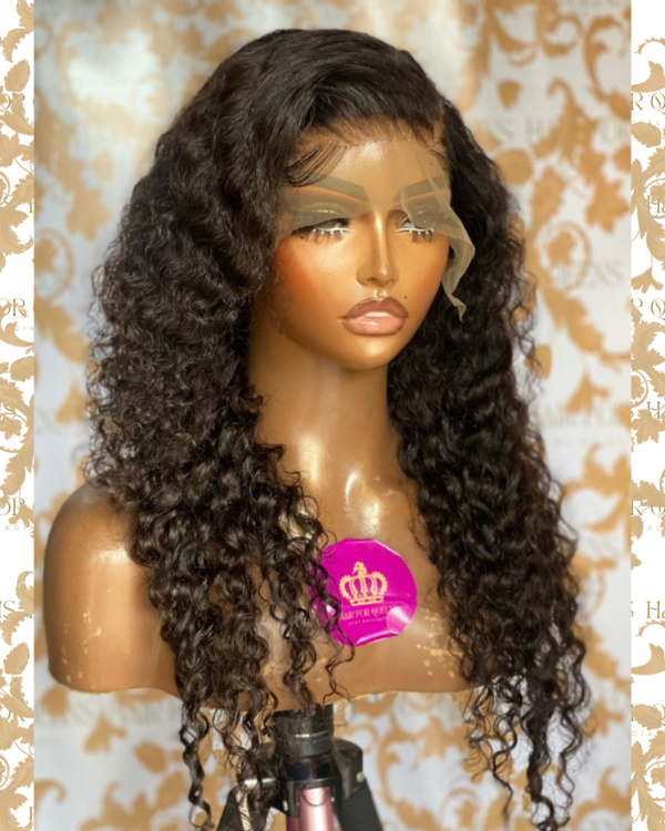 Queen Jasmine- Deep curl Korean frontal unit