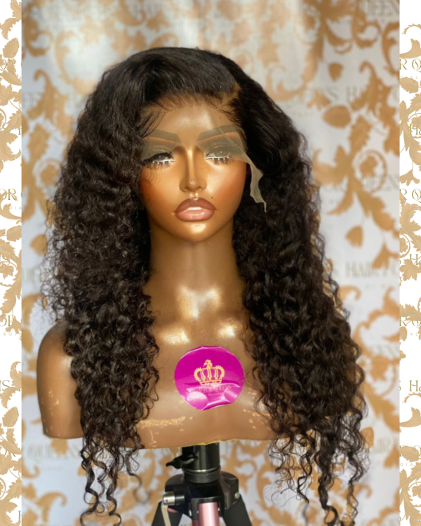 Queen Jasmine- Deep curl Korean frontal unit - Image 2