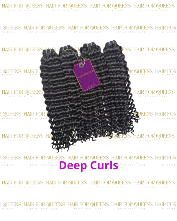 Korean Curly Wefts Hair (Virgin hair) - Image 4