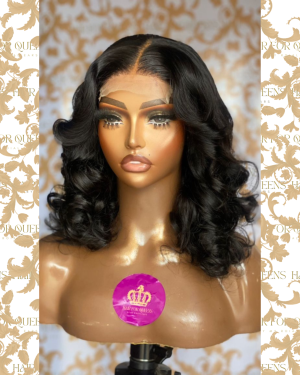 QUEEN Rhoda -12 inches raw romantic curls wig - Image 2