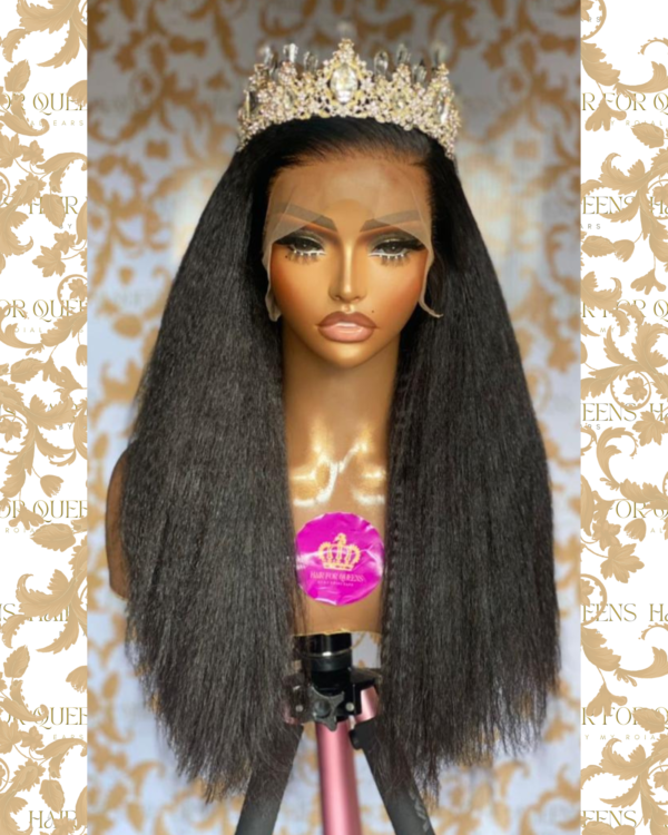 QUEEN Grace -18 inches 13x6 raw afro kinky unit